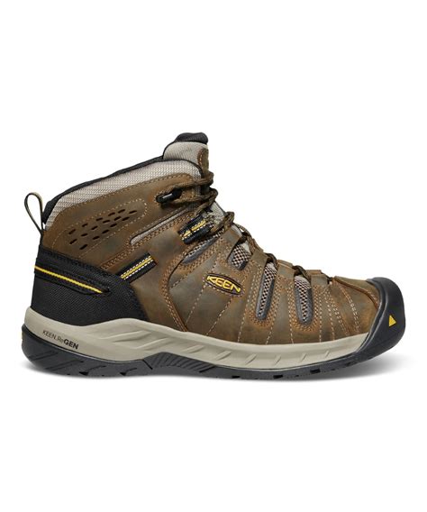 Keen Utility Mens Flint Ii Mid Steel Toe Composite Plate Hiker Work Boot Marks