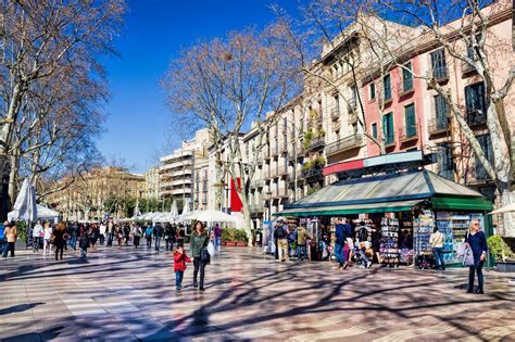 Las Ramblas in Barcelona - Walk and Shop the Heart of the City Center ...