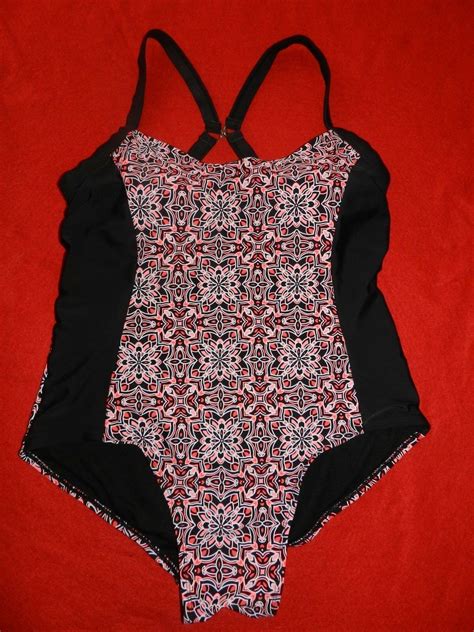 Catalina One Piece Womens Rich Black Size 1x 16w New Without Tags