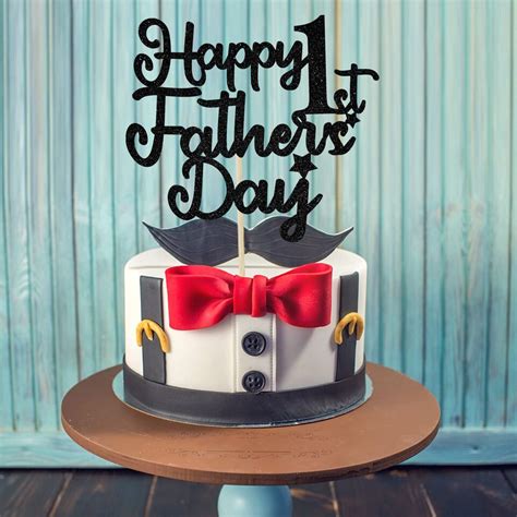 Happy Father S Day Cake Topper St Father S Day Cake Decor Best Dad