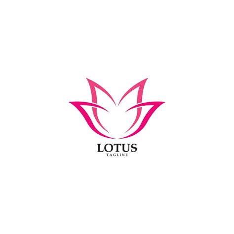 Beauty Vector Lotus Flowers Design Logo Template 18883818 Vector Art At