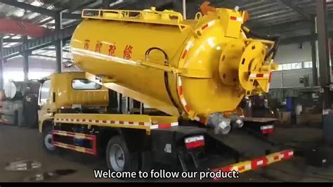 Sewage Suction Truck 2023 New Pipeline And Cesspool Professional