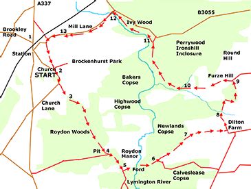 brockenhurst walks roydon woods lymington river