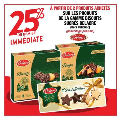 Promo Gamme Biscuits Sucrés Delacre chez Cora iCatalogue fr