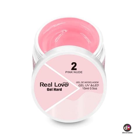 GEL REAL LOVE HARD 2 PINK NUDE Atacadão dos esmaltes