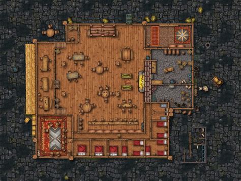 Large Tavern Inkarnate Create Fantasy Maps Online