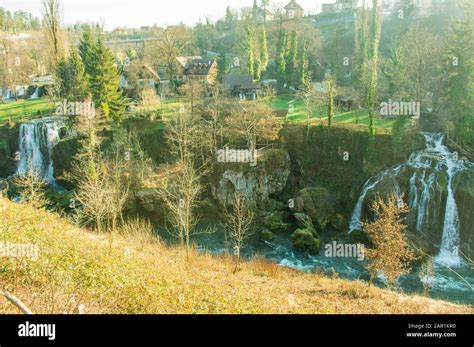 Waterfalls of Plitvice Lakes Stock Photo - Alamy