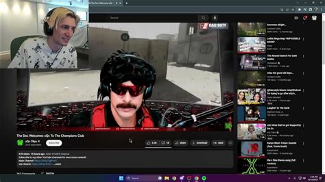 Dr Disrespect Welcomes Xqc To The Champions Club Youtube