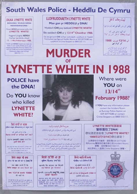 Murder Of Lynette White The Tragic Truth Behind One Of Britains