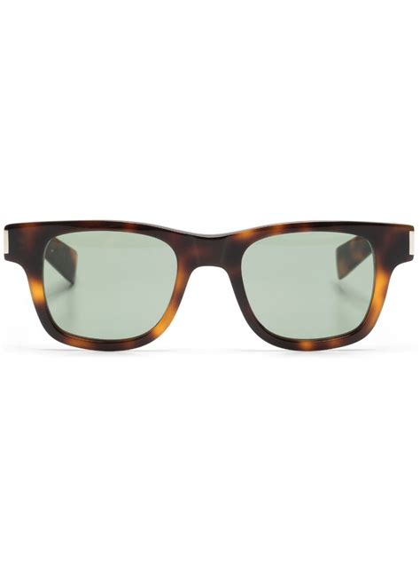 Saint Laurent Eyewear Sl 564 Square Frame Sunglasses Farfetch