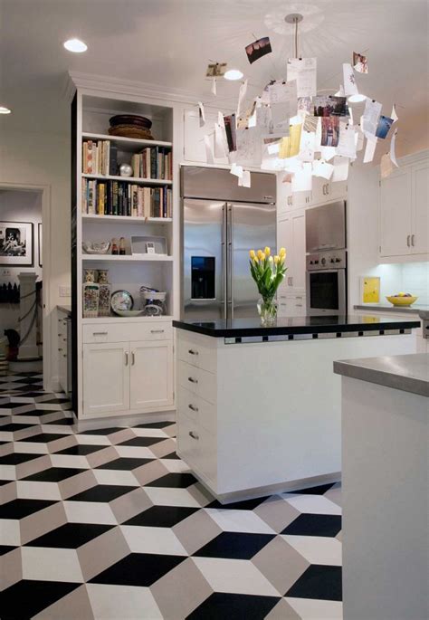 Vct Tile Flooring Pattern Inlay Flooring Linoleum Kitchen Floors Interior Design Kitchen