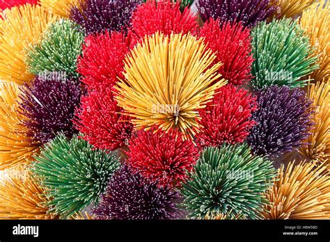 Colored Incense Sticks Stock Photo Alamy