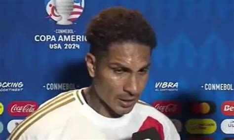 Paolo Guerrero mostró su bronca tras empate con Chile Tuvimos más