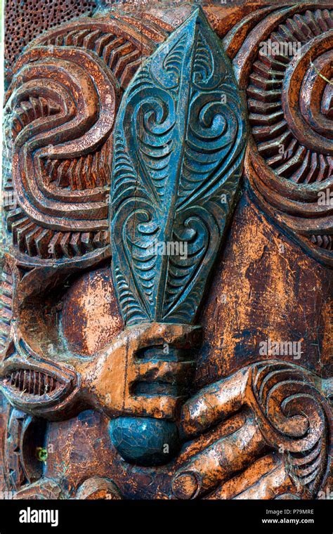 Maori Carving Hi Res Stock Photography And Images Alamy