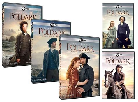 Poldark The Complete Series Seasons 1 5 DVD 2019 15 Disc Box Set