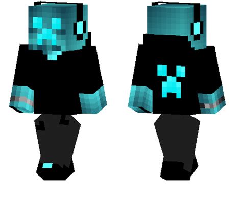 Glowing Creeper Minecraft Pe Skins