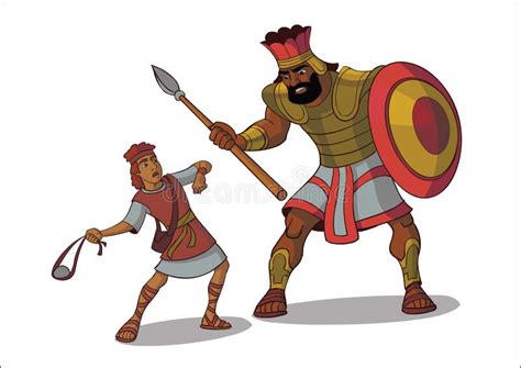 David And Goliath Clip Art