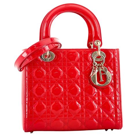 Sac Christian Dior My Lady Dior Cannage Matelass En Cuir D Agneau En