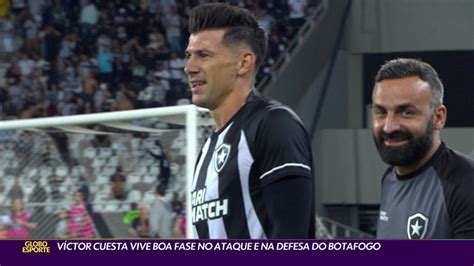 Vídeo Víctor Cuesta vive boa fase no ataque e na defesa do Botafogo