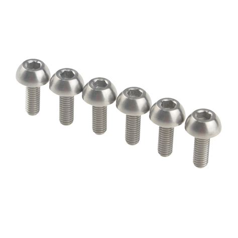 Titanium Motorcycle Front Rotor Bolt Screw M6 X 17mm For Honda Cbr600 900 1000 Rr In Bolts From