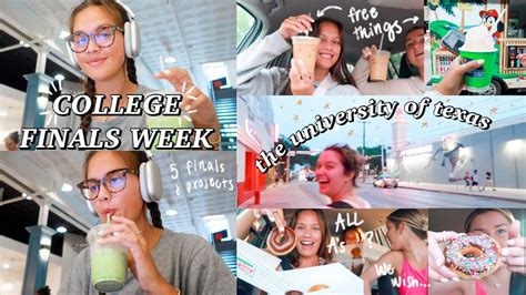 COLLEGE FINALS WEEK VLOG The University Of Texas At Austin YouTube