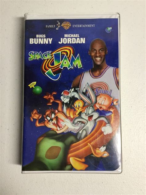 Space Jam Vhs 1997 Clam Shell Michael Jordan Danny Devito Wayne Knight 85391640035 Ebay