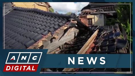 Japan Quake Death Toll Jumps To 161 103 Missing Anc Youtube