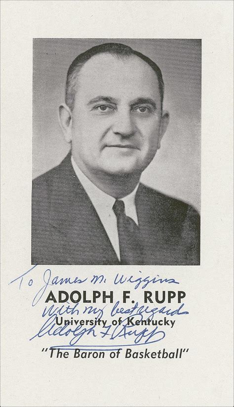 Adolph Rupp