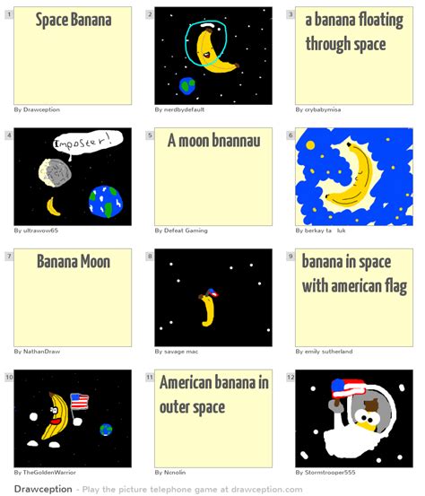 Space Banana - Drawception