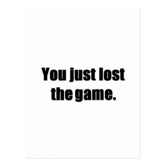 You Just Lost The Game Cards | Zazzle