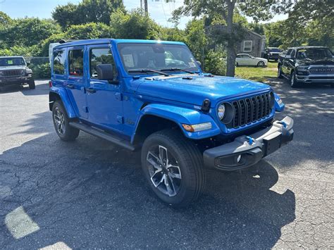 New 2024 Jeep Wrangler 4xe Sport S Sport Utility In Falmouth Rw185101 O Hara Motors