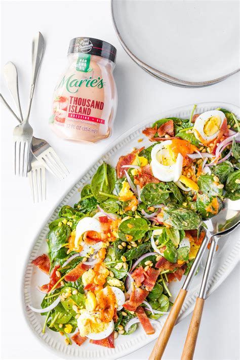 Spinach Salad With Warm Bacon Dressing Reluctant Entertainer