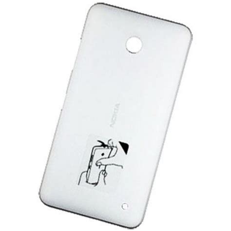 Nokia Cover Copri Batteria Originale Lumia 630 635 White Coperchio