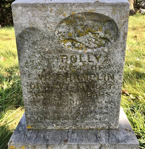 Polly Maria Mary Meacham Champlin 1824 1881 Mémorial Find a Grave