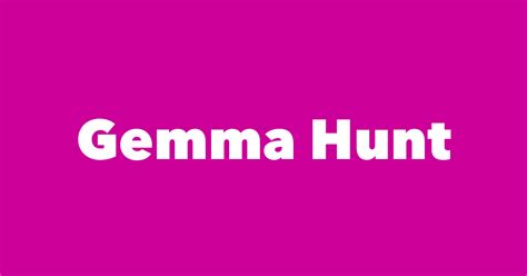 Gemma Hunt - Spouse, Children, Birthday & More