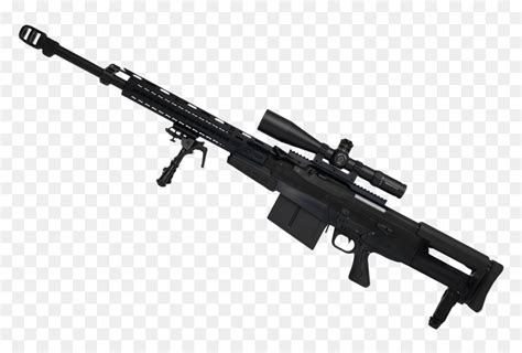 Transparent Army Gun Clipart Airsoft M21 Sniper Rifle Hd Png