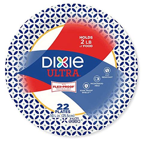 Dixie Ultra Heavy Duty Paper Plates Dinner Size 10 1 16 Inch Plates Dollar Castle