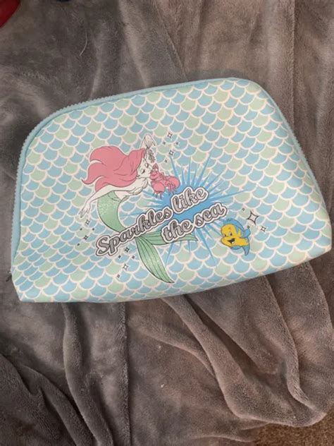 Disney Primark The Little Mermaid Ariel Sebastian Flounder Make Up Bag £2 50 Picclick Uk