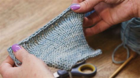 How To Knit A Stretchy Bind Off Stitch