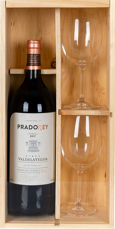 Pradorey Crianza 1 5l Skrzynka Kieliszki 2018 M P Alkohole Wina Cygara