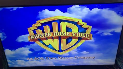 Warner Home Video Logo With Aol Time Warner Company 2003 Youtube