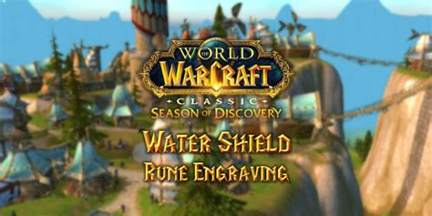 Water Shield Rune Season Of Discovery Sod Warcraft Tavern