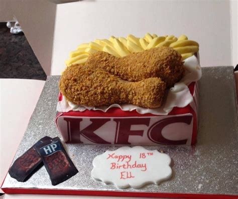 Kfc Cake Topper - Wiki Cakes