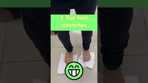 Fix Flat Feet Exercises Fix Your Fallen Arches Shorts Youtube