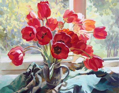 Pin di Lana Danilova su Art & Paint 3 | Dipingere fiori, Fiori dipinti ...