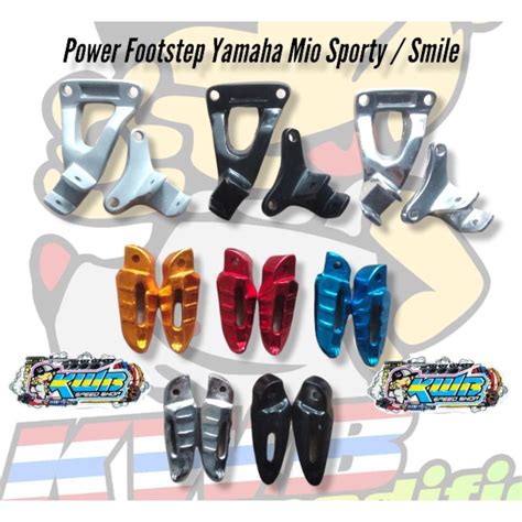 Jual Dudukan Footstep Step Belakang Yamaha Mio Smile Mio Sporty Set