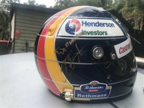 heinz harald frentzen Rothmans Williams Renault Arai F1 Helmet 1997 ...