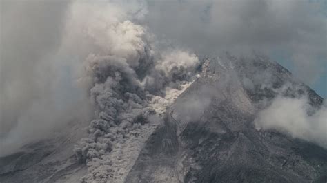 Merapi volcano erupts: Volcanic ash blankets villages