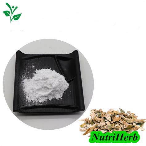 Nutriherb Supply Raw Material White Willow Bark 98 Salicin Powder China Salicin And Willow