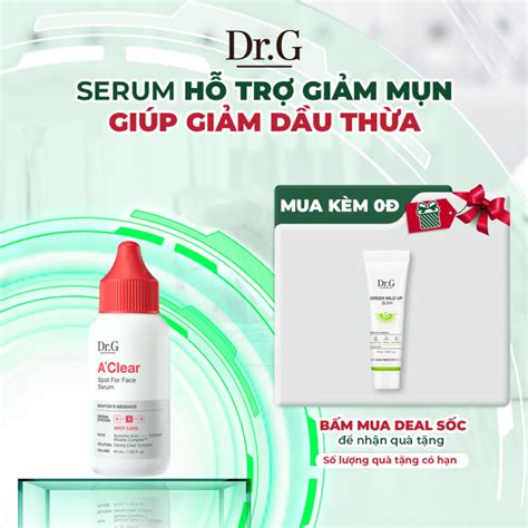 Tinh chất cải thiện mụn Dr G A Clear Spot For Face Serum 45ml Lazada vn